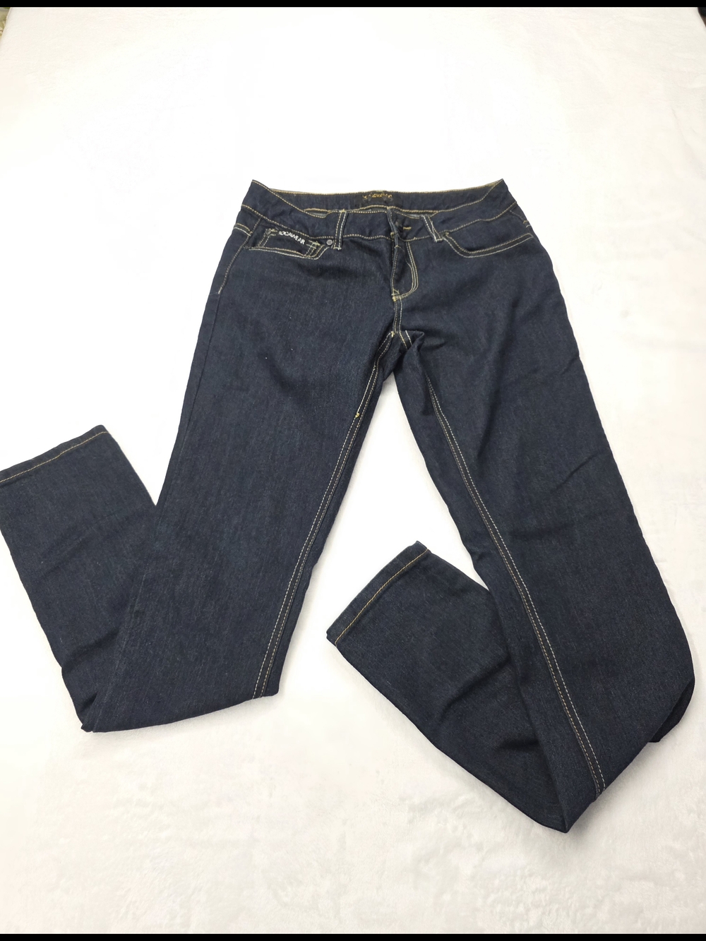 RocaWear Dark Blue Women's Straight-Leg Jeans Size 9 NWOT